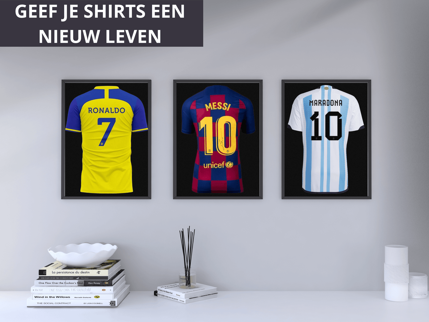 Inlijsten voetbalshirt