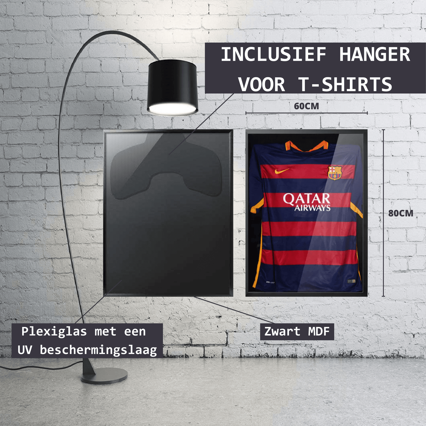 Inlijsten voetbalshirt